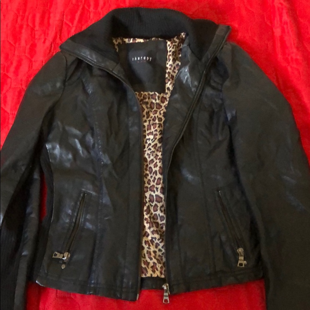 leather jacket